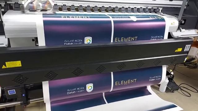 Locor 1.85m wide format banner vinyl printer with epson i3200E1 heads in Saudi Arabib . смотреть онлайн