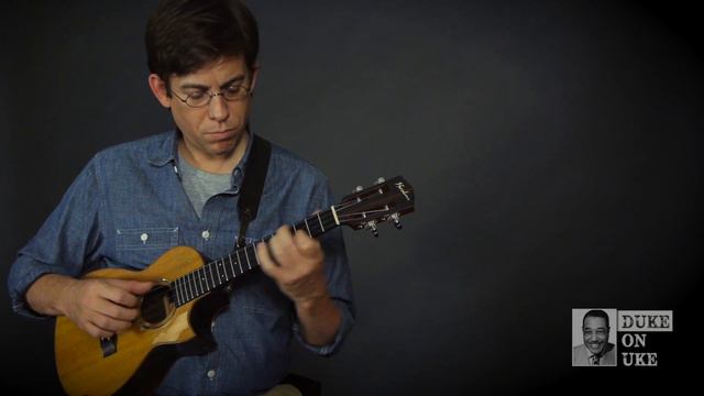 DUKE ON UKE: "In A Sentimental Mood" (Paul Hemmings, ukulele) смотреть онлайн