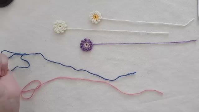 Вязание крючком - Незабудка. смотреть онлайн