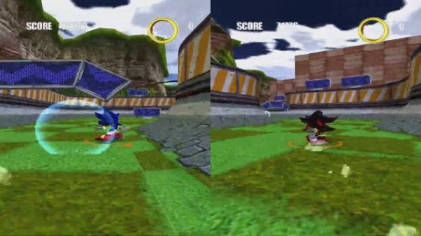 The Sonic Riders Prototype?! (Sonic Extreme - 2 Players)
