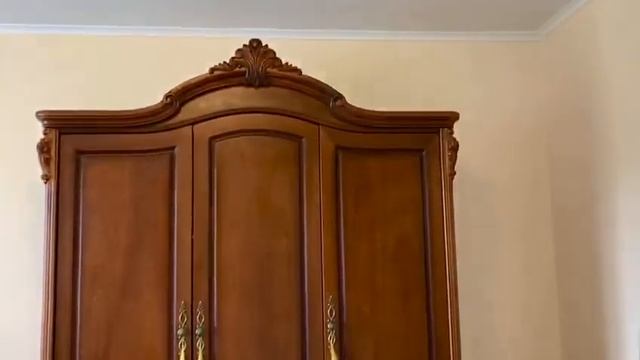 Деревянный спальный гарнитур с колонами ! смотреть онлайн