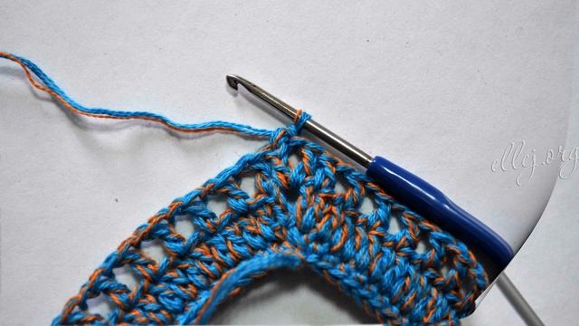 Кокетка с рельефной линией реглана • Реглан Листочки крючком • Ellej.org смотреть онлайн