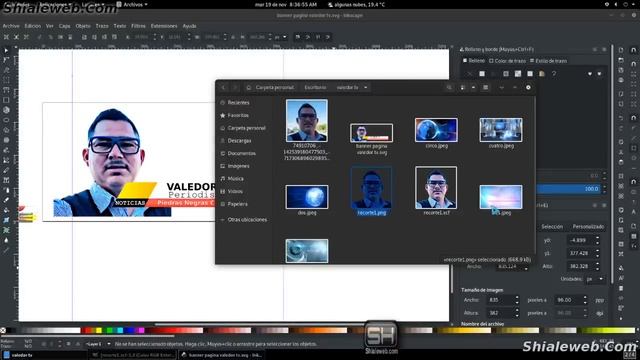 Diseño Grafico Shialeweb En Linux inkscape GIMP Tutorial Completo Curso Bien Explicado смотреть онлайн