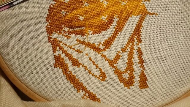 VLOG выходного дня. Немного о вышивке на льне. смотреть онлайн