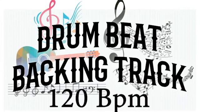 Rock Drum Beat l Metronome 4/4 120 Bpm смотреть онлайн