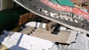 Подготовка комбайна к уборке подсолнуха, цепляем жатку псп