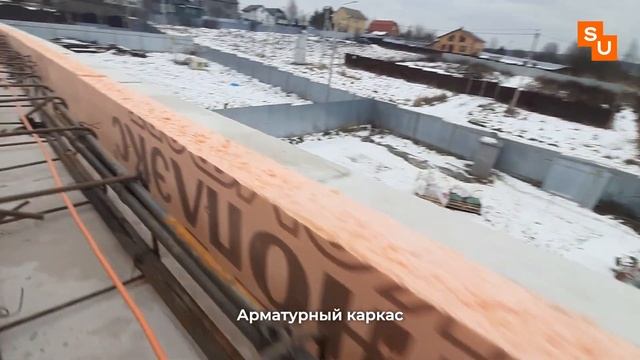 Скрытый бетонный армопояс дома Сумароково LAIF смотреть онлайн