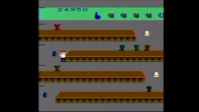 Tapper Atari 2600 Gameplay