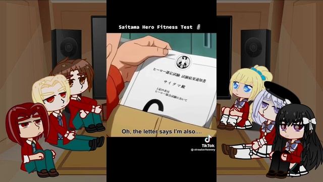 Classroom of the Elite react to y/n Saitama as Transfer Student смотреть онлайн