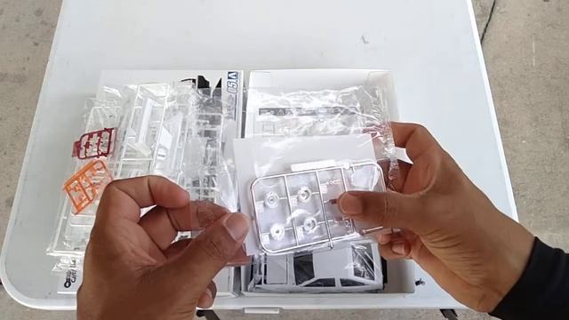 AE86 sprinter trueno GT-apex model kit "unboxing & review" смотреть онлайн