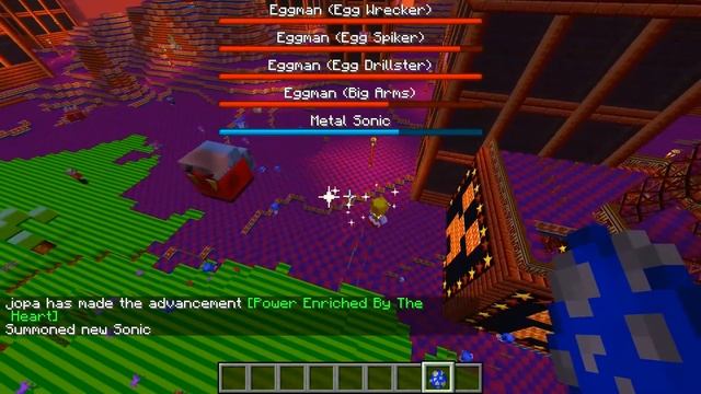 ОГРОМНЫЙ МОД НА СОНИКА В МАЙНКРАФТ Sonic Minecraft смотреть онлайн