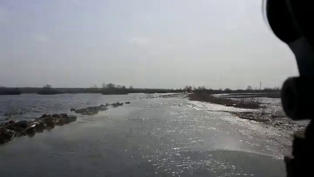 Река Воронеж , разлив 2021 .Район Добровский . смотреть онлайн