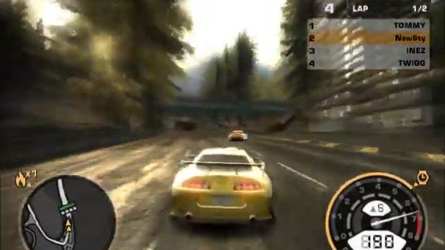 nfs most wanted toyota supra смотреть онлайн