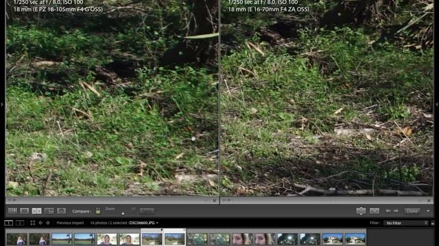 Zeiss 16-70mm vs Sony 18-105 G Lens Comparison смотреть онлайн