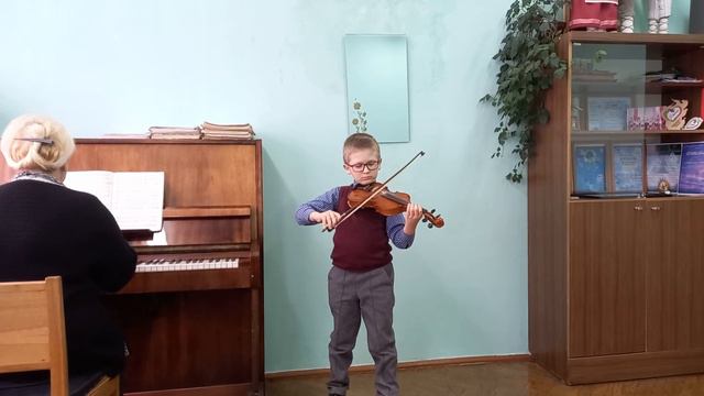 Дударенко Тимофей, 7 лет, Й.Гайдн "Песенка". смотреть онлайн