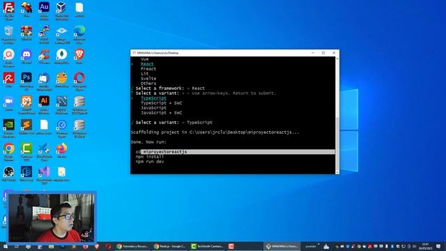 COMO CREAR UN PROYECTO REACT JS CON VITE JS смотреть онлайн