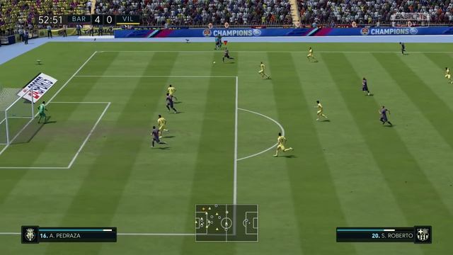 FIFA 19 - FC Barcelona vs. Villarreal CF @ El Libertador смотреть онлайн