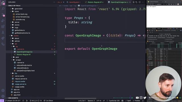 Dynamic Open Graph Image Generation ? Social Previews with SvelteKit & Satori ? LIVE Coding & Chill смотреть онлайн