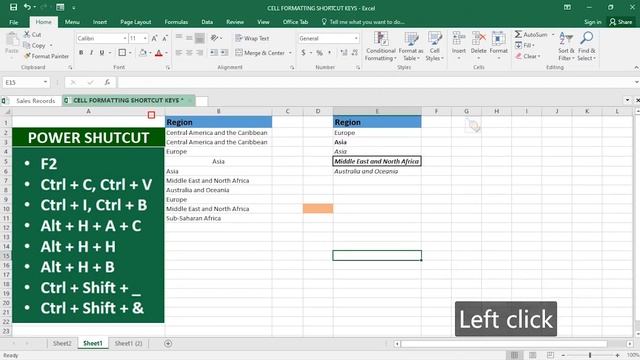 VERY EASY AMAZING EXCEL CELL FORMATTING SHORTCUT KEYS FOR TEACHERS, STUDENTS AND OFFICE WORKERS смотреть онлайн