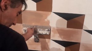 3d декор на стене своими руками. смотри и учись.