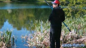 Боковой кивок (летняя мормышка). Москва, май 2023.