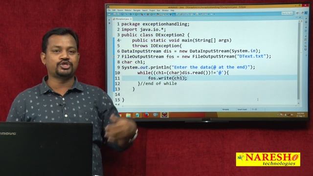 Core Java Tutorial | Exception Handling in Java Part 2 | Mr. Venkatesh смотреть онлайн