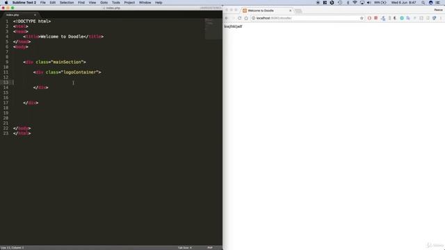Make a Google search engine clone JavaScript PHP and MySQL : // Creating our index page смотреть онлайн