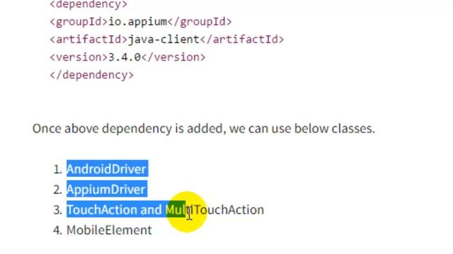 Maven dependency for Appium смотреть онлайн