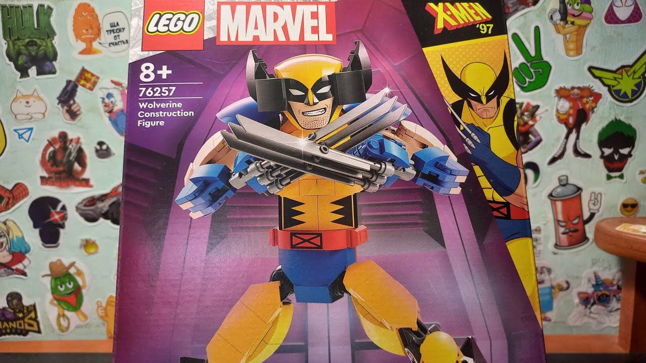 РОСОМАХА от Lego / Обзор конструируемой фигуры | X-MEN-97! смотреть онлайн