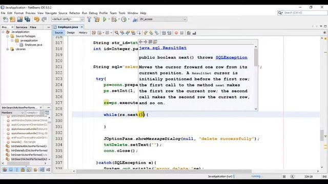 #07 Java + Oracle ::: Search for a specific data in Java oracle смотреть онлайн