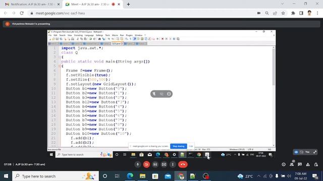 AJP | Practical-03 | Design simple calculator with use of Grid Layout | Advanced Java 22517 | MSBT смотреть онлайн