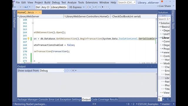 Database Systems (Spring 2020) - Lecture 17 Part 6 - Serializable LINQ смотреть онлайн