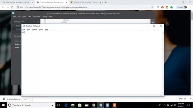 Create Corporate Website Using Beautiful Bootstrap Templates Simple Trick 2019 смотреть онлайн