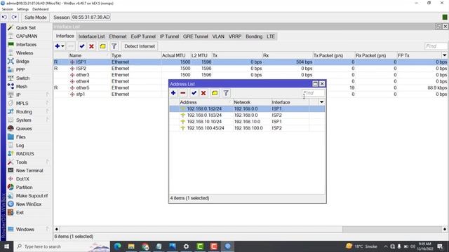 Mikrotik Script 9: Routing with 2 ISP gateway RouterOS-6 смотреть онлайн