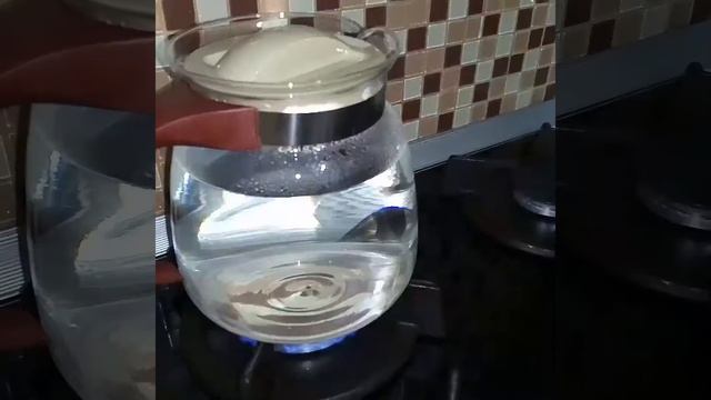 Стеклянный чайник на газ смотреть онлайн