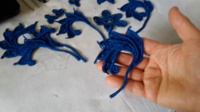 Ирландское кружево . Весь процесс с начала до конца коротко и ясно . смотреть онлайн