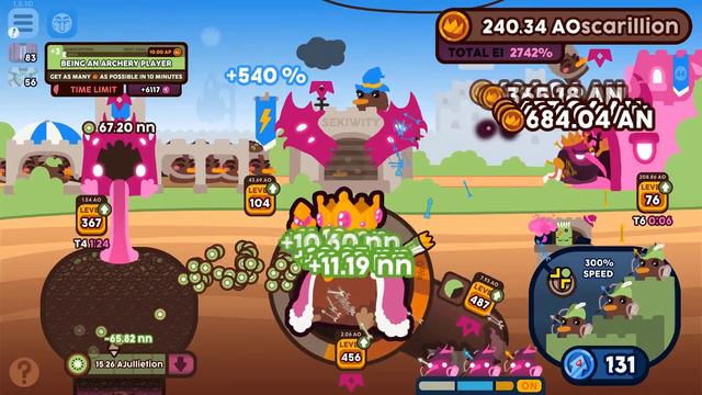 Kiwi Clicker - Being an archery player: breaking my own record смотреть онлайн