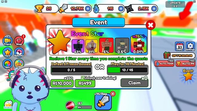 Roblox Anime Energy Clash Simulator смотреть онлайн