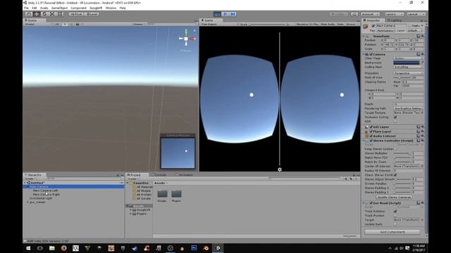 Basic VR Locomotion (Unity, Google Cardboard) Part 1 смотреть онлайн