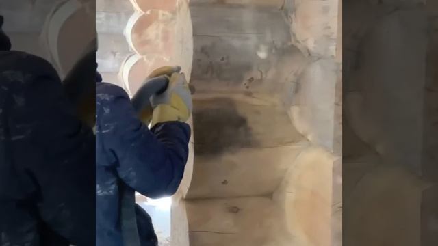 Пескоструйная очистка дерева смотреть онлайн