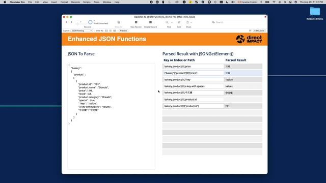 What's New: JSON Functions Enhanced смотреть онлайн
