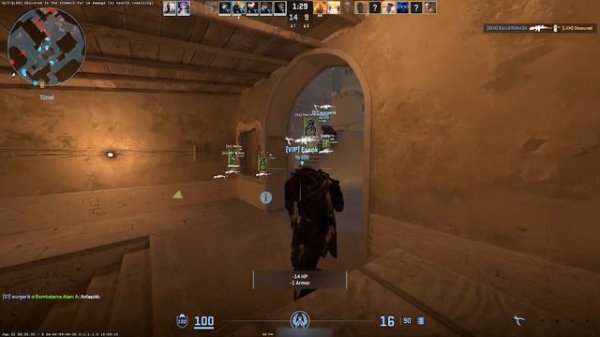 #cs2 hvh with gamesense.pub/skeet.cc #3