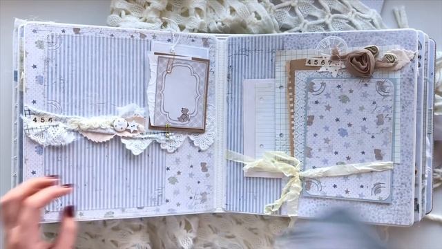 Нежнее нежного. Альбом для малыша/Album scrapbooking смотреть онлайн