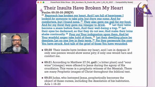10 Know Who You Are In God - Numbers 16 Psalm 69 John 1 смотреть онлайн