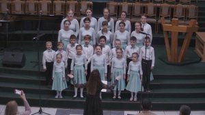 Детский хор 2 МЦ ЕХБ-"Мама, будь всегда со мною рядом!"