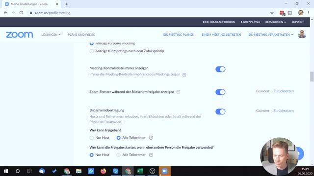 Zoom Bildschirm mit Schaltflächen teilen - Tipp für Zoom Schulungen смотреть онлайн