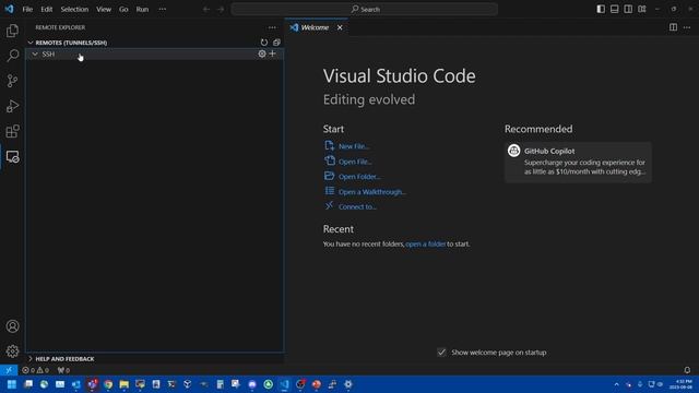 vscode remote ssh смотреть онлайн