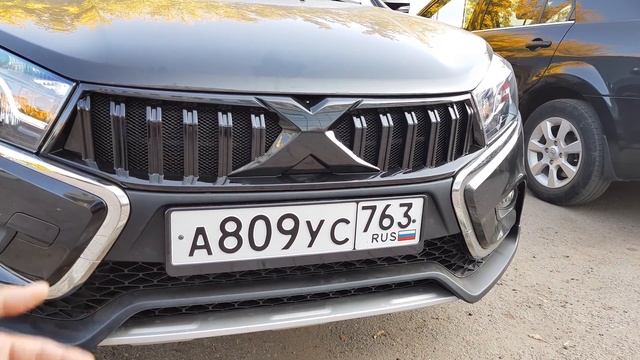 Видеообзор Решетки радиатора Lada Vesta X от DetalCar смотреть онлайн