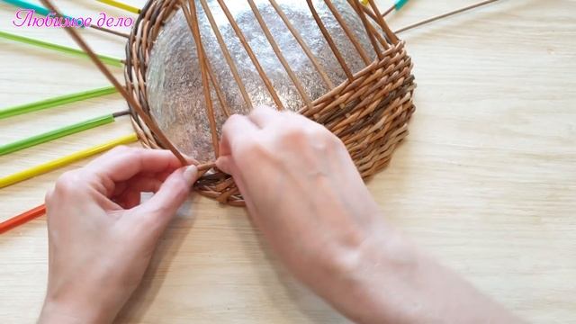 Доорбаскет из газетных трубочек! Doorbasket From Paper Tubes!