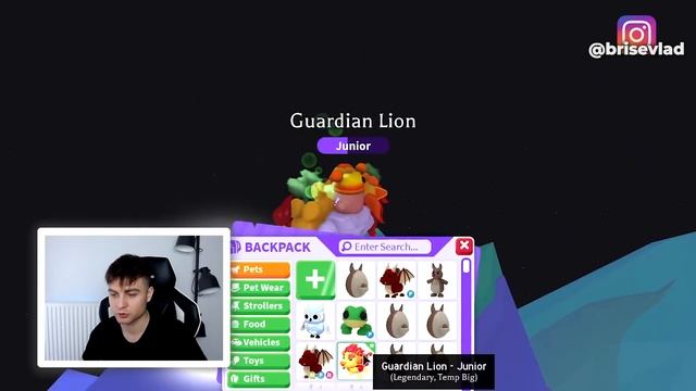 ИЗМЕНИ ЦВЕТ ЛЬВА ХРАНИТЕЛЯ в Адопт Ми Роблокс! Guardian Lion в Adopt Me! Разрушители легенд #3 смотреть онлайн